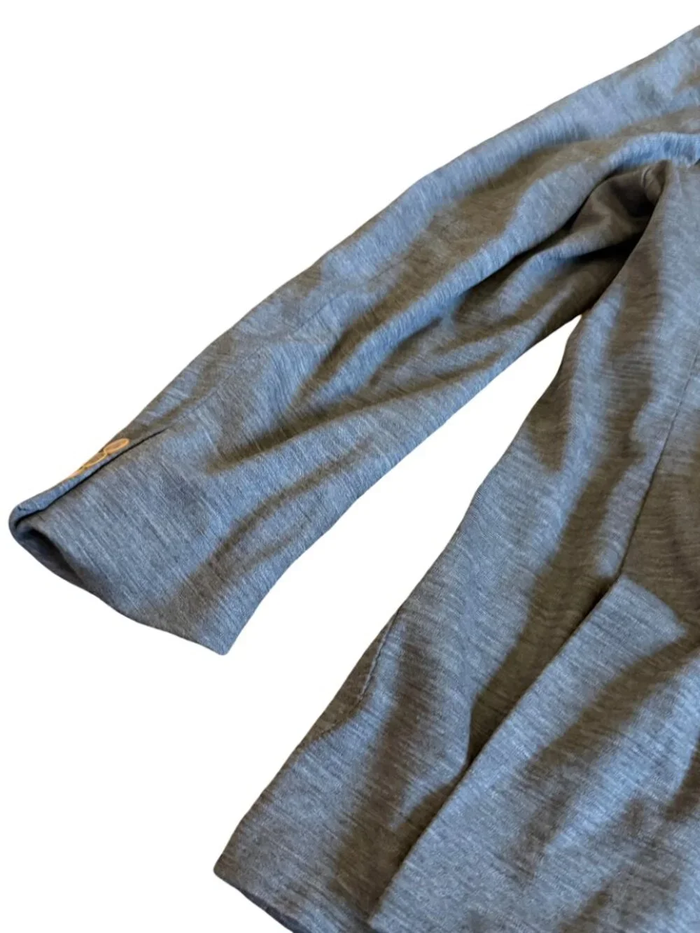 Hart Schaffner Marx Active Merino Wool Stretch Blazer Jacket Grey Size 48R Men's - Picture 3 of 14